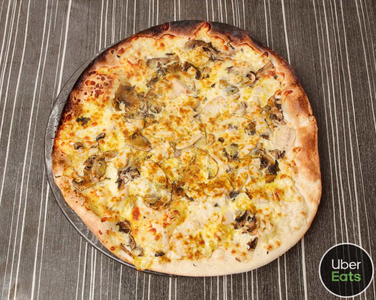 Pizza indienne fait maison