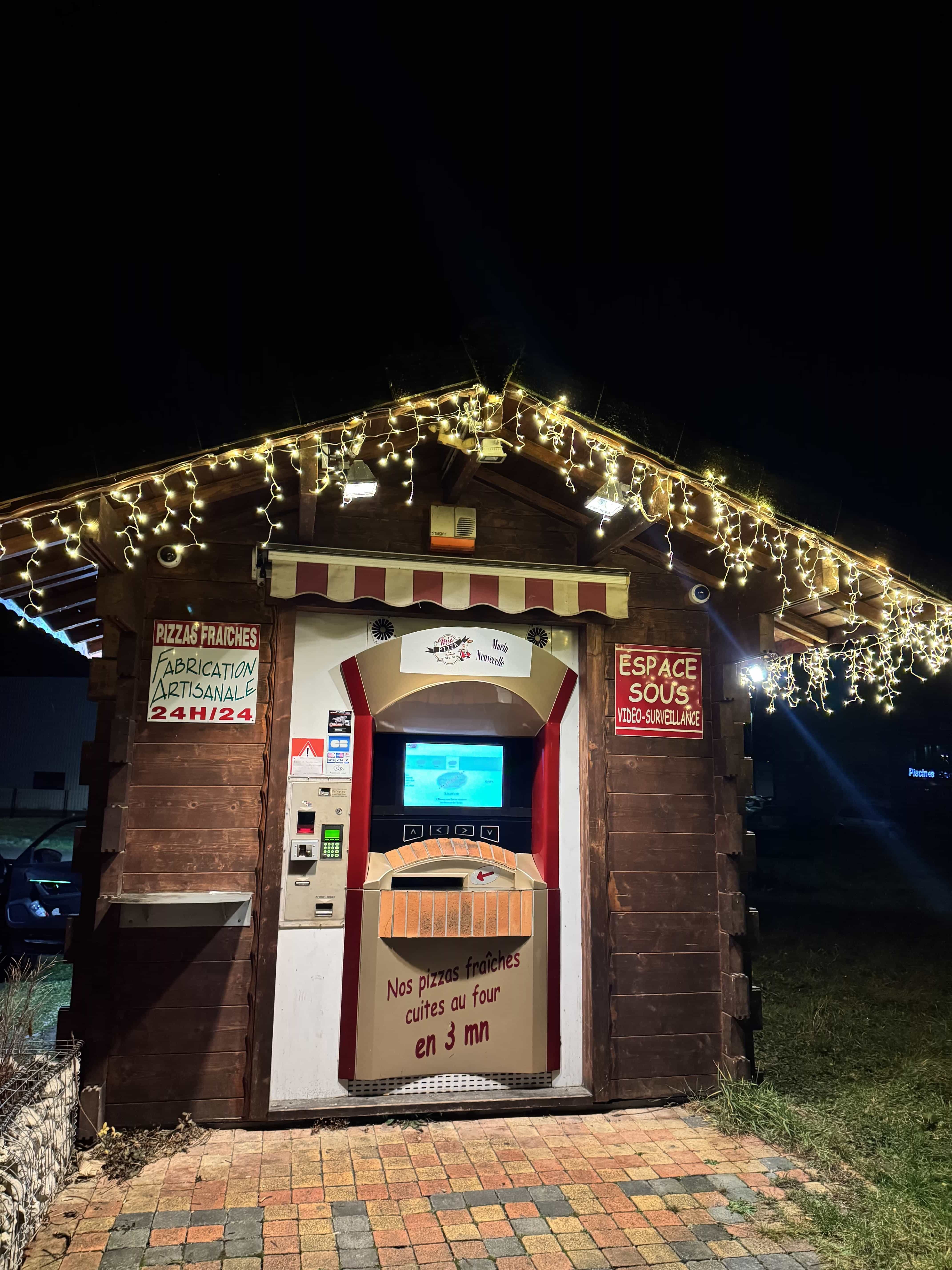 Kiosque Mia Pizza Marin de nuit